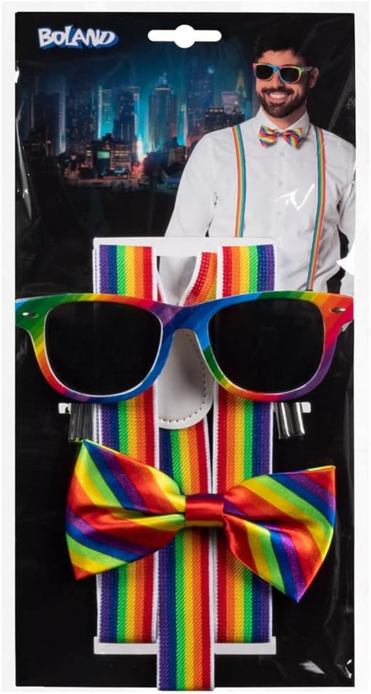 das-kost-mland-partyset-hosentr-ger-brille-fliege-regenbogen image 2