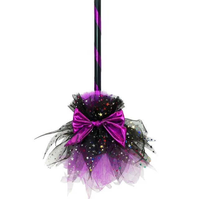 das-kost-mland-hexenbesen-85-cm-kost-mbesen-violett-schwarz image 1