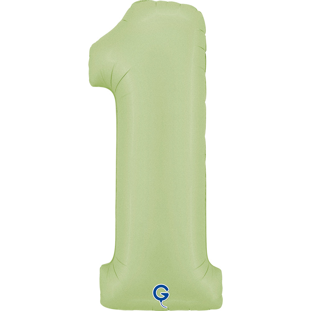das-kost-mland-riesenzahl-folienballon-66-cm-zahl-1-satin-olive image 3