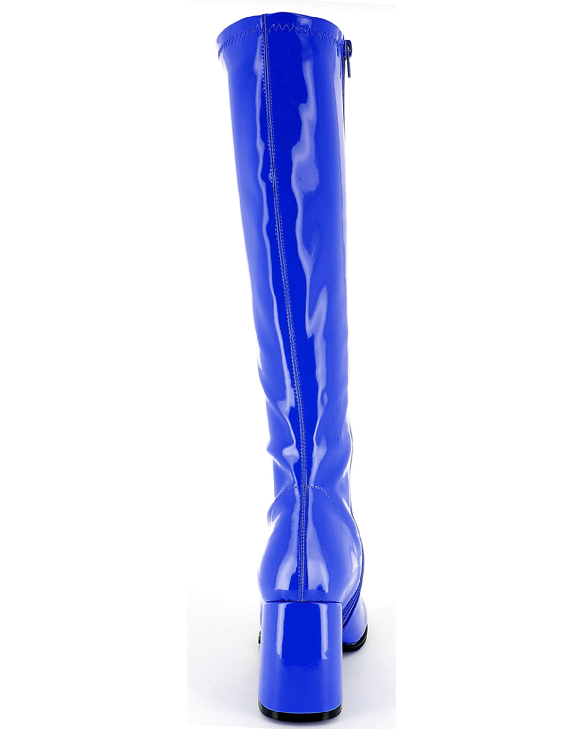das-kost-mland-gogo-retro-lackstiefel-damen-royalblau-schmal image 7