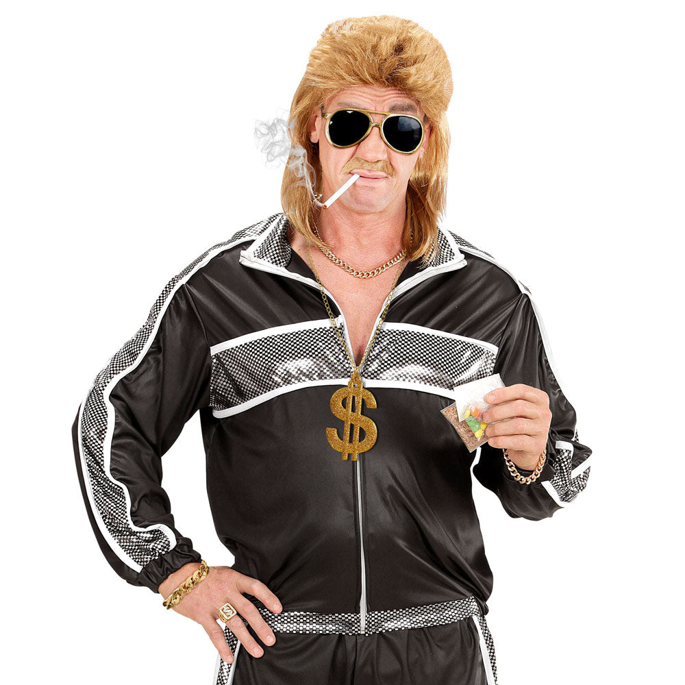 das-kost-mland-herren-pimp-kost-mset-dollar-kette-brille-3-tlg image 3