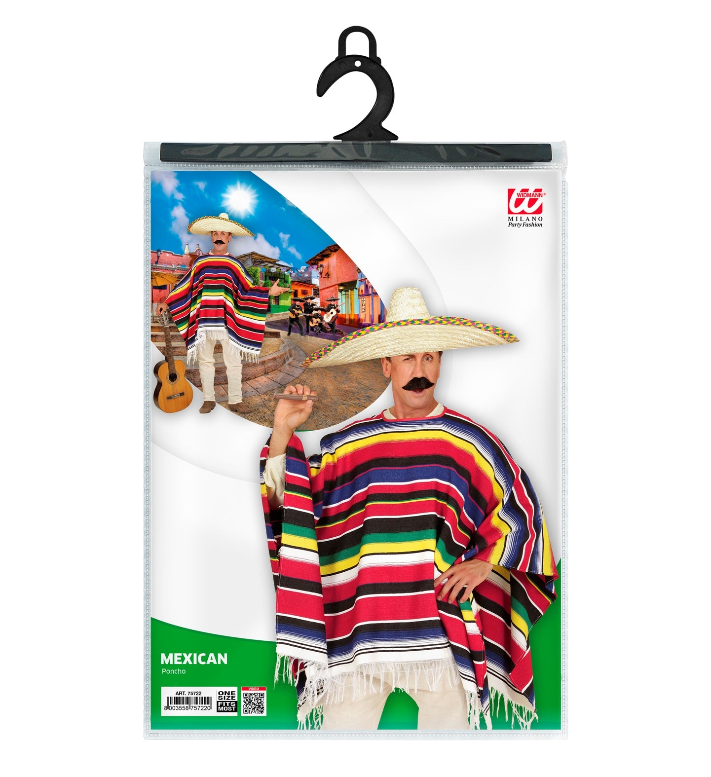 das-kost-mland-herren-mexikaner-poncho-pedro-bunt-einheitsgr-e image 5