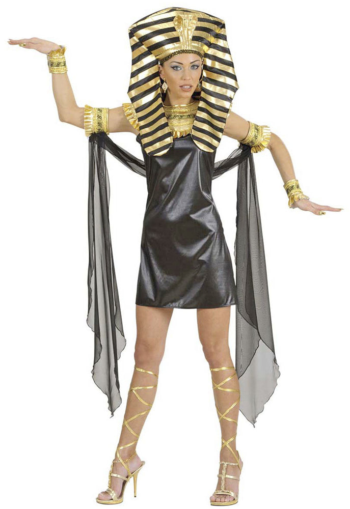 das-kost-mland-nilk-nigin-kost-m-damen-schwarz-gold-m image 5