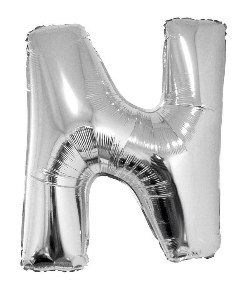 xxl-buchstaben-folienballon-100-cm-silber-buchstabe-n image 1