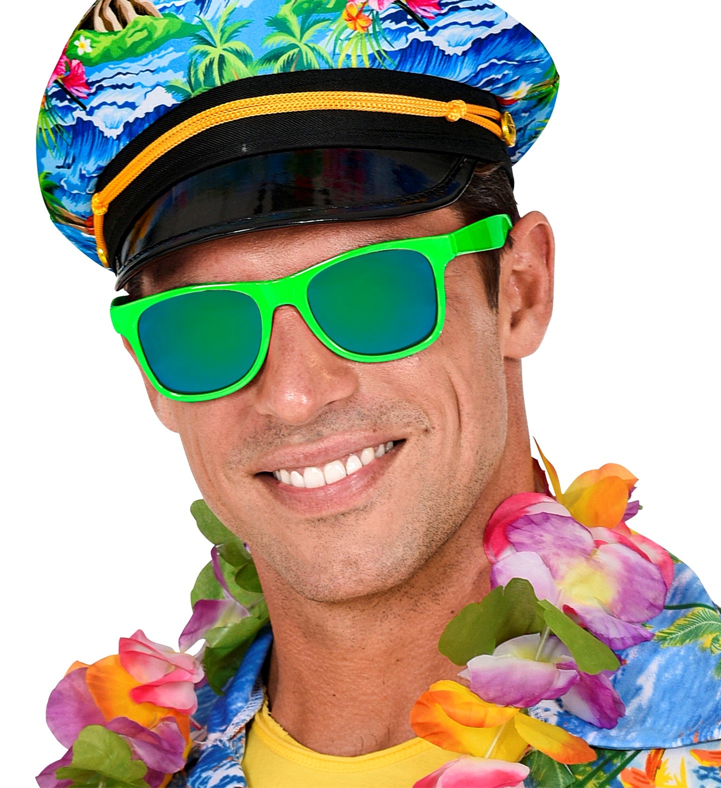 das-kost-mland-accessoires-80er-brille-revo-neon-gr-n image 4