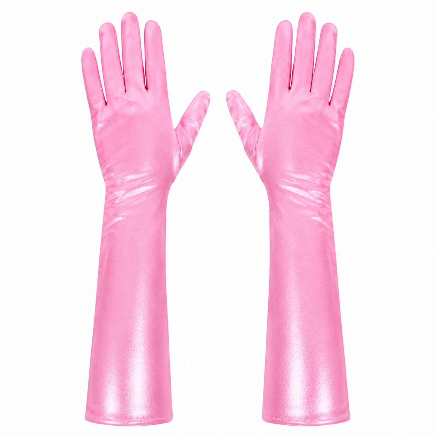 das-kost-mland-shine-glitzernde-handschuhe-rosa-40-cm-lang image 2