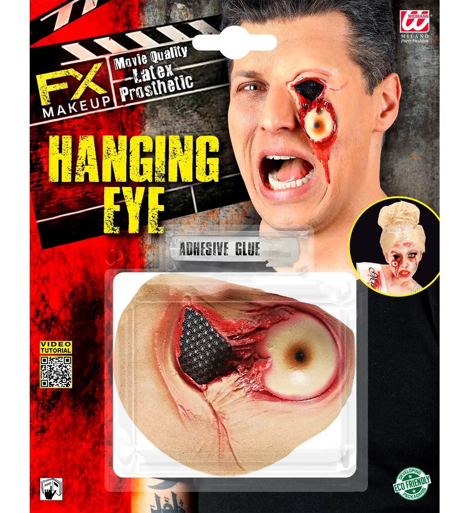 das-kost-mland-narbe-h-ngendes-auge-latex-mit-kleber image 1