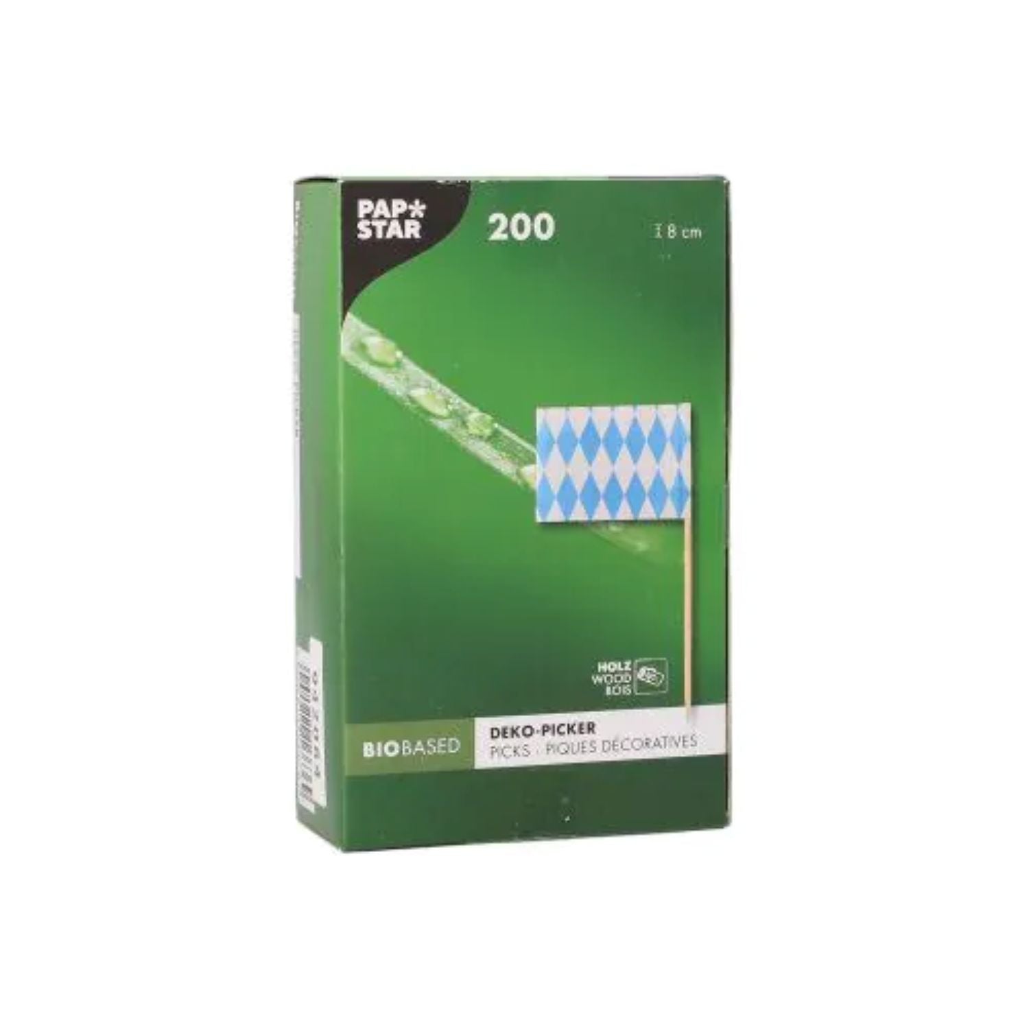 das-kost-mland-dekorationen-partypicker-bayrisch-blau-8cm-200-st-ck image 3