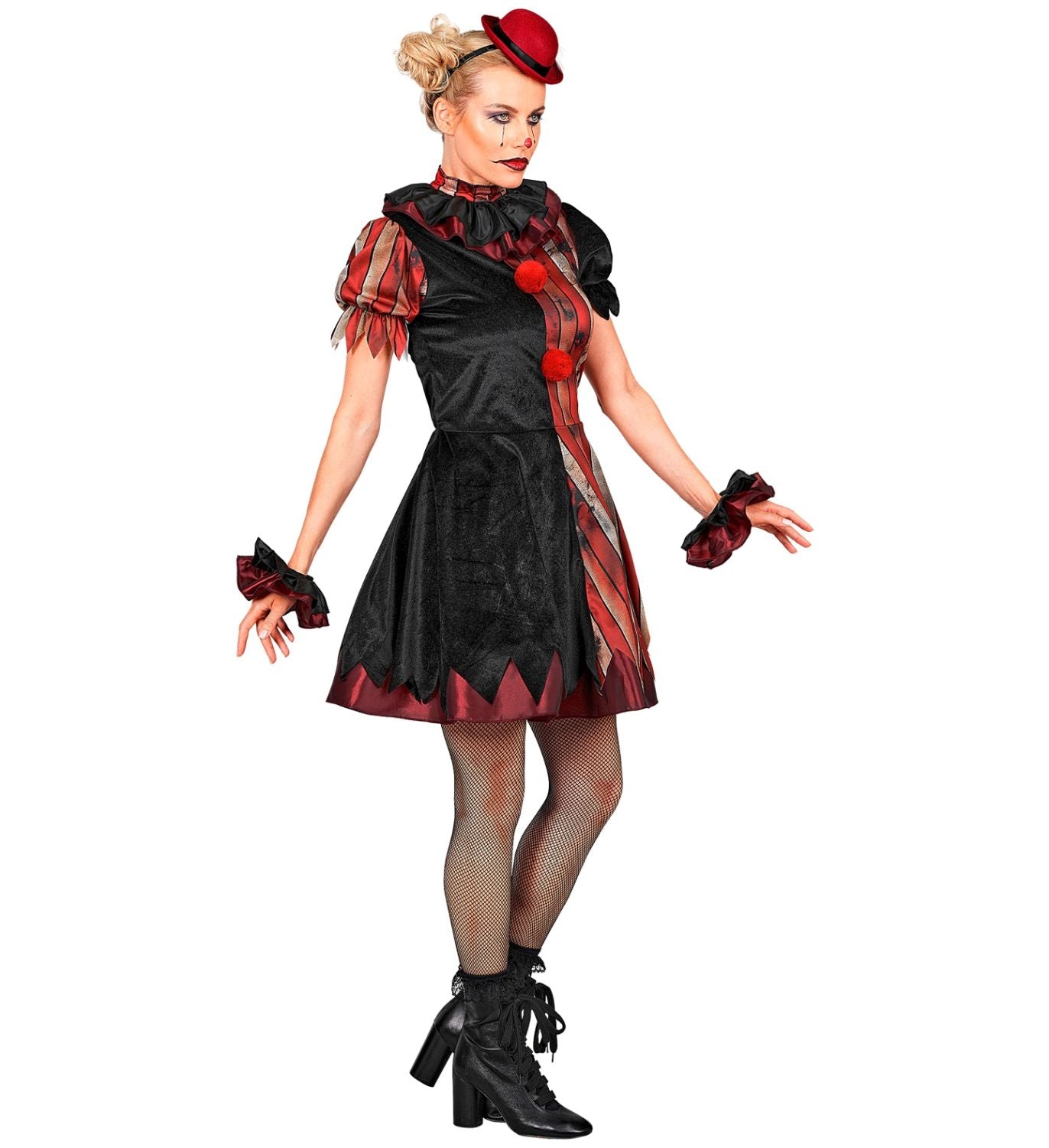 das-kost-mland-wicked-clown-horror-clownin-kost-m-damen-gr-l-5-tlg image 7