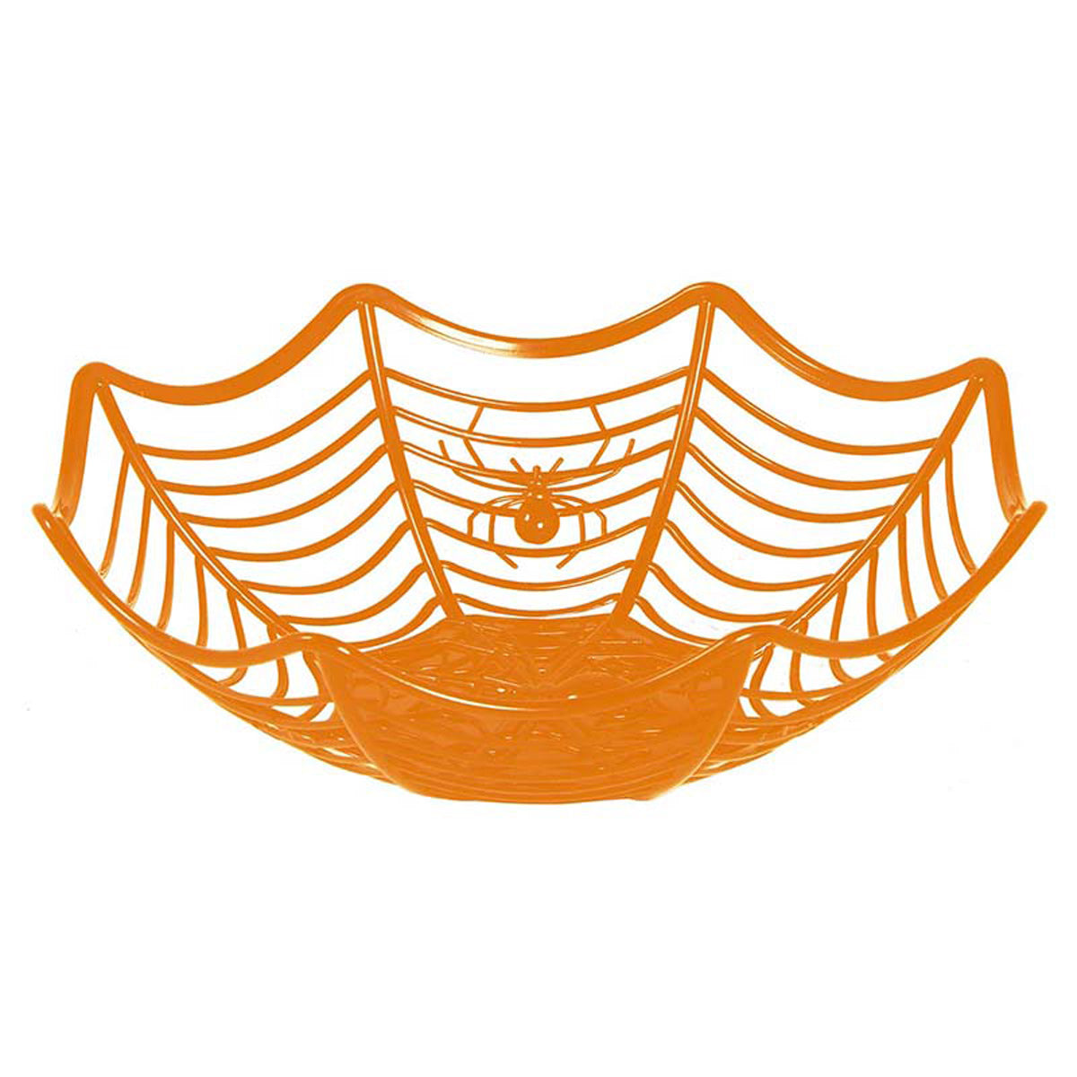 das-kost-mland-halloween-schale-spinnennetz-orange-s-igkeitenschale image 1