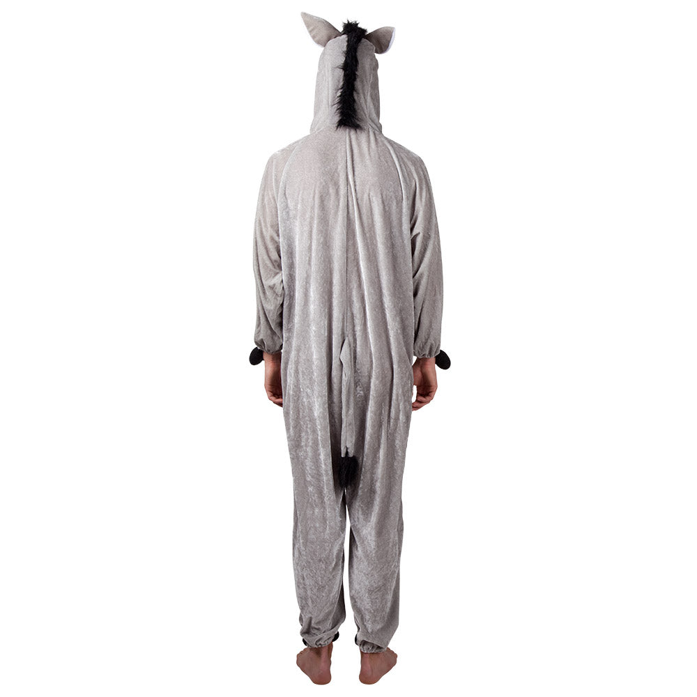 das-kost-mland-esel-kost-m-herren-grau-overall-kapuze image 2