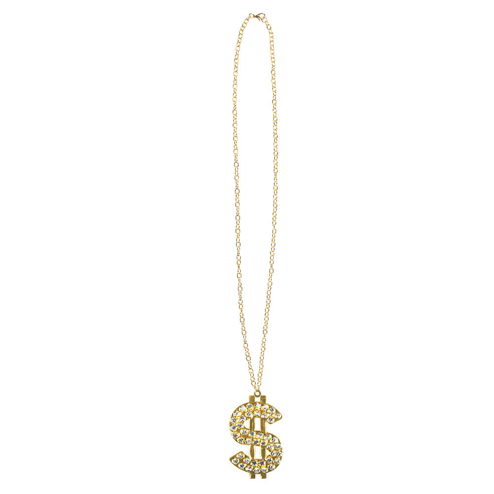 das-kost-mland-dollar-diamonds-halskette-gold-strass-dollarzeichen image 2