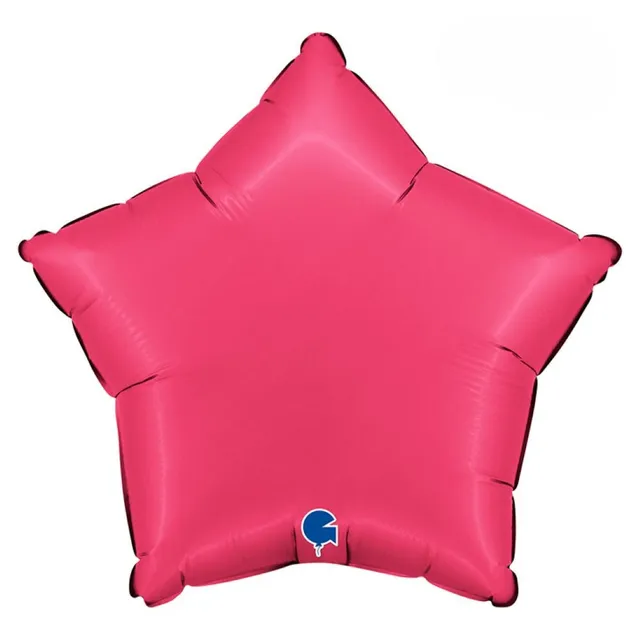 folienballon-stern-46cm-uni-satin-lipstick-18-zoll image 1