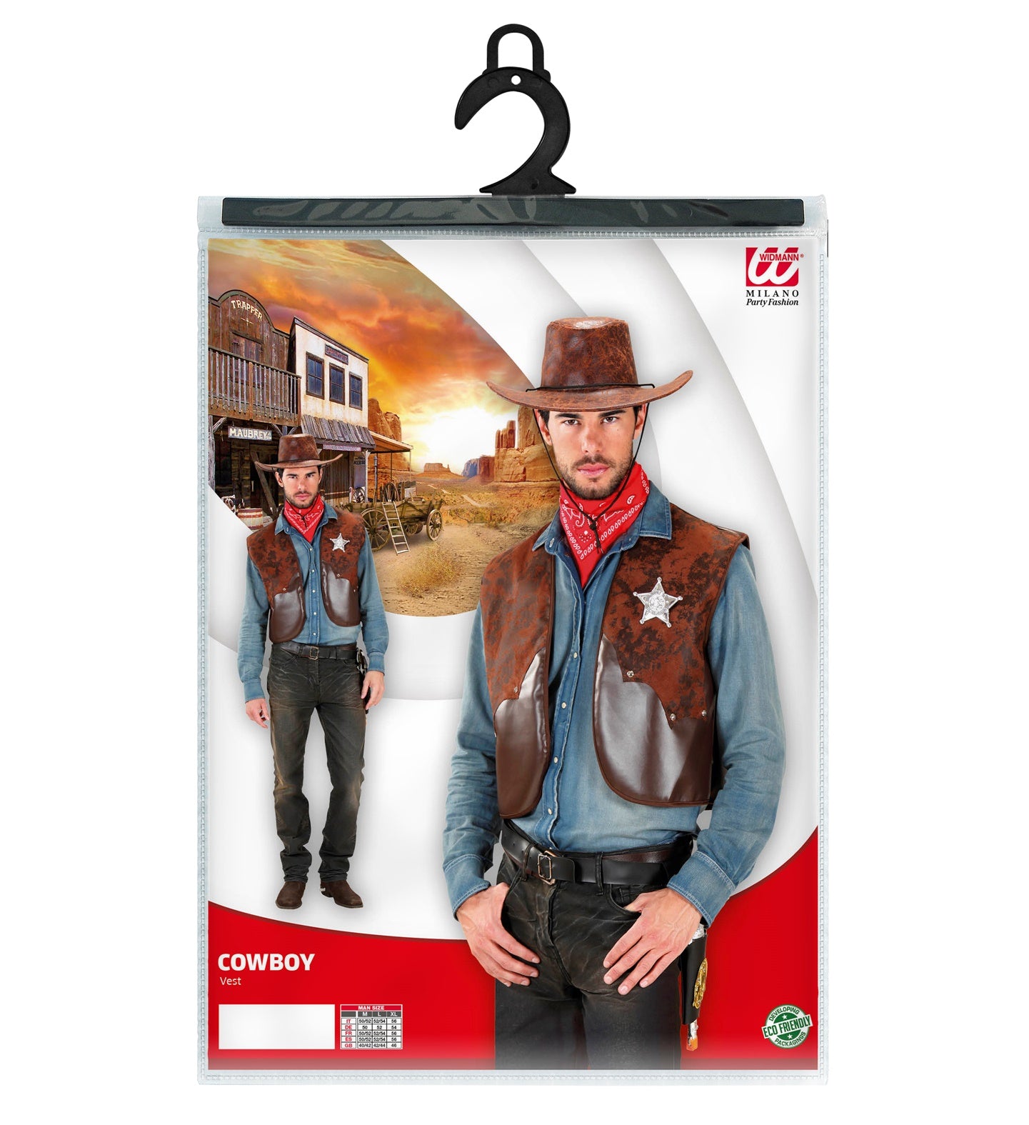 das-kost-mland-accessoires-cowboy-weste-herren-braun-sheriffstern-m-l image 3