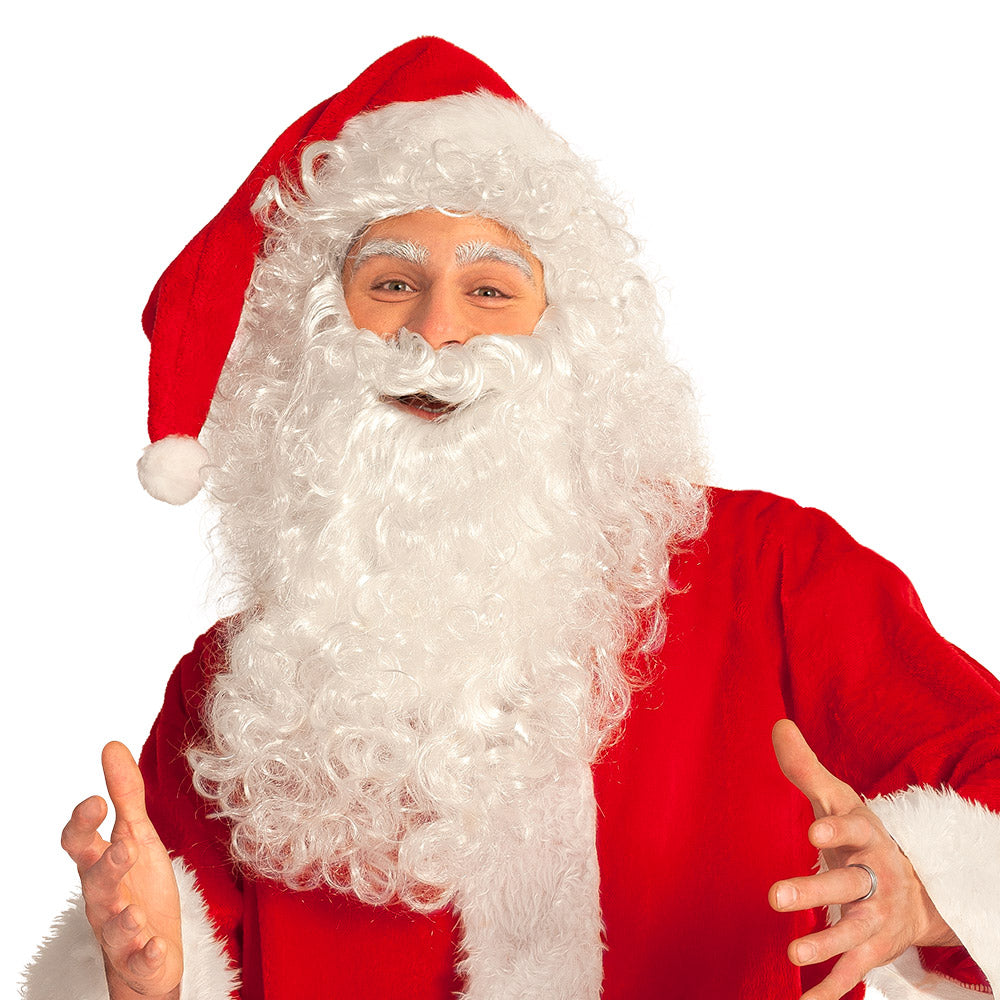 das-kost-mland-weihnachtsmann-m-tze-de-luxe-rot-wei-erwachsene image 2