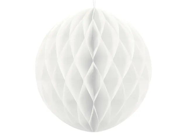 das-kost-mland-dekorationen-wabenball-40cm-wei-papier image 1