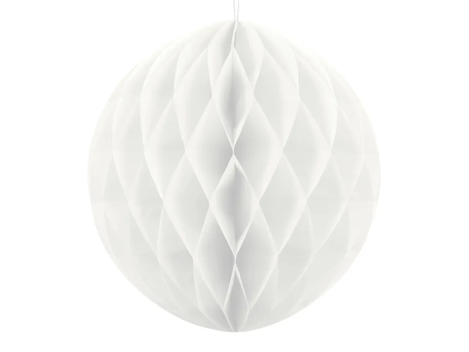 das-kost-mland-dekorationen-wabenball-40cm-wei-papier image 1