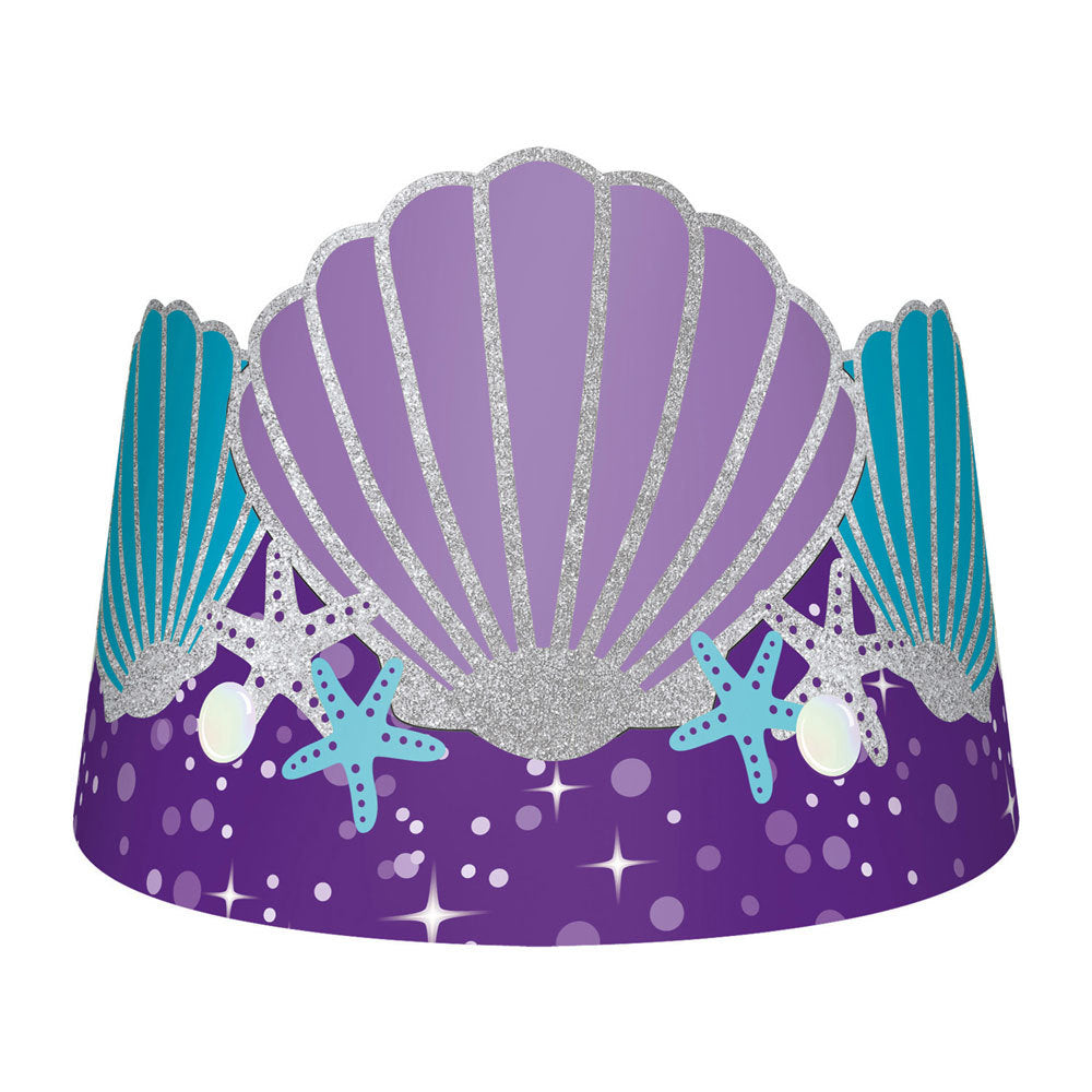 amscan-mermaid-wishes-meerjungfrau-partydeko-trinkbecher-8x250ml image 4