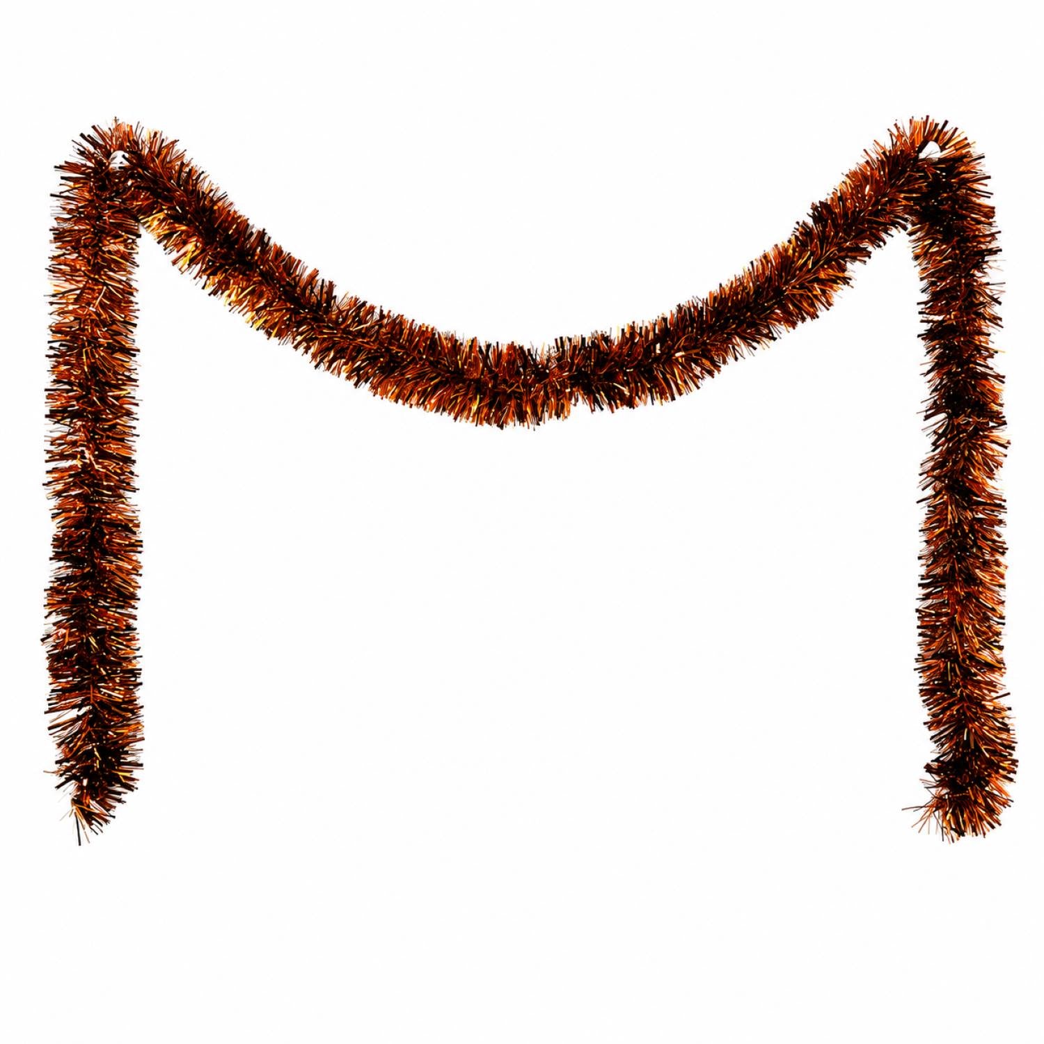 das-kost-mland-weihnachtsdekoration-girlande-lametta-2m-rot-blau-kupfer image 2
