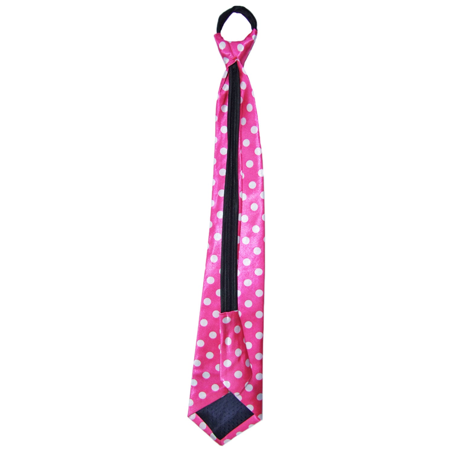 das-kost-mland-fifties-krawatte-mit-punkten-pink-wei-f-r-50er-party image 2