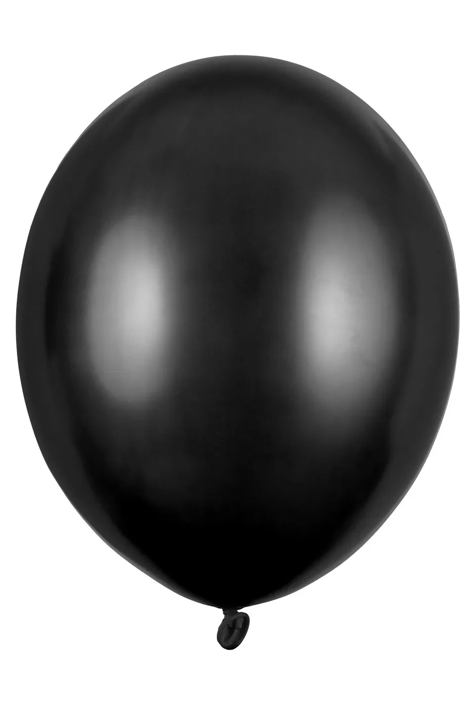 das-kost-mland-uni-metallic-latexballon-schwarz-50-stk-30-cm image 1