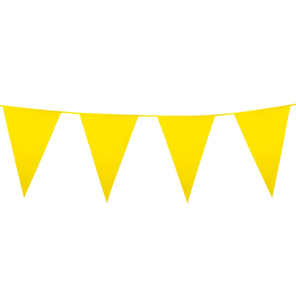 das-kost-mland-wimpelkette-pe-10-m-gelb-45x30-cm image 1