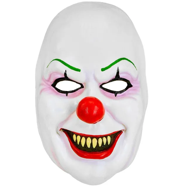 das-kost-mland-killer-clown-maske-wei-horror image 1