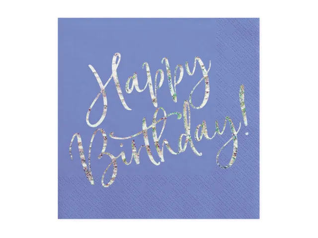 das-kost-mland-dekorationen-servietten-happy-birthday-blau-20-stk-33cm image 1