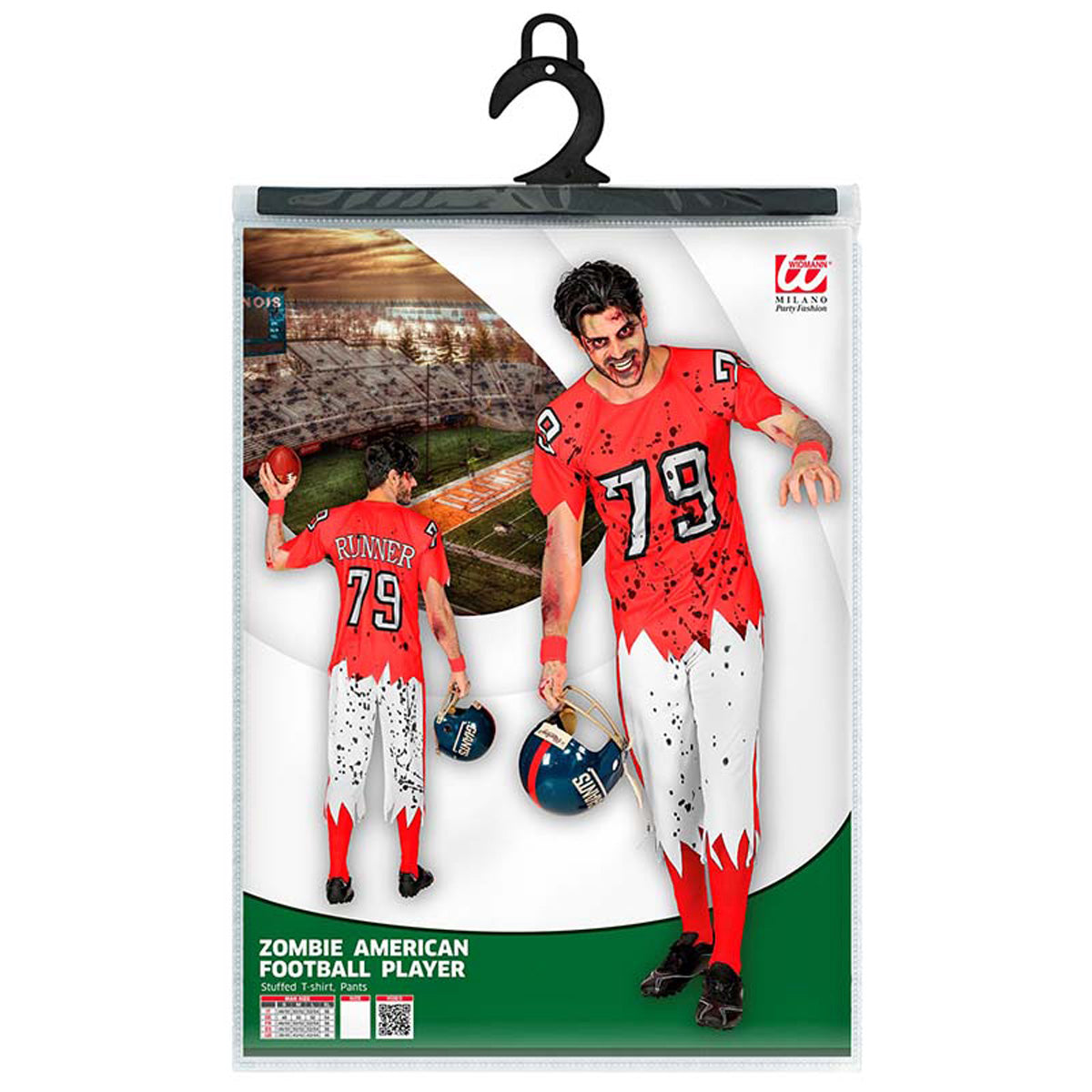 das-kost-mland-zombie-footballer-herrenkost-m-rot-wei image 3