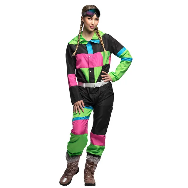 das-kost-mland-damen-skianzug-80s-3-tlg-overall-schwarz-gr-l image 1