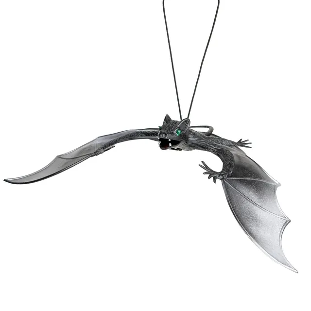 das-kost-mland-dekorationen-fledermaus-deko-schwarz-24-cm image 1
