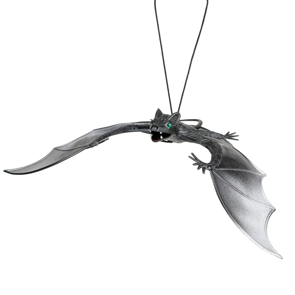 das-kost-mland-dekorationen-fledermaus-deko-schwarz-24-cm image 1