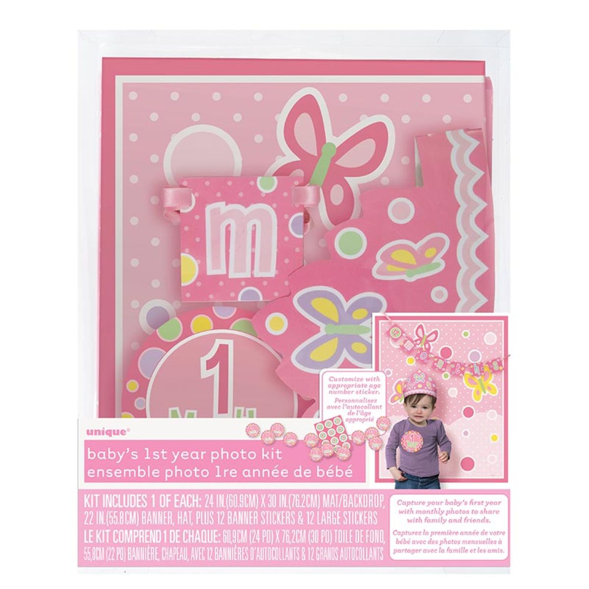 das-kost-mland-foto-props-baby-girl-babyparty-1-geburtstag image 1