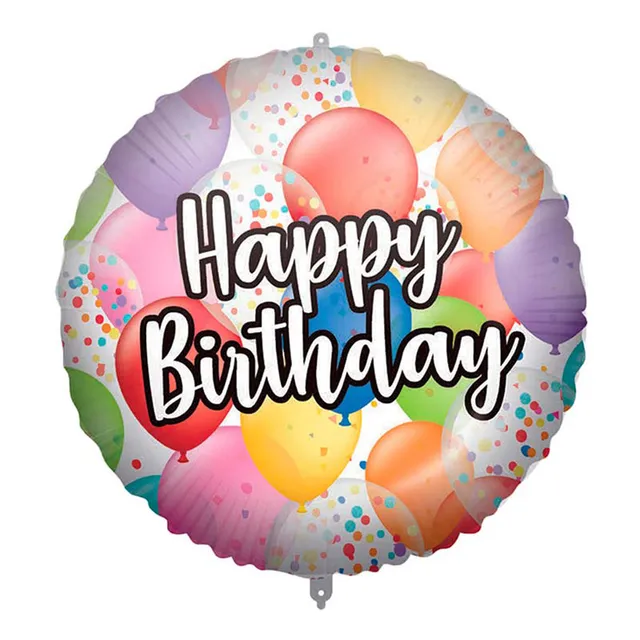 das-kost-mland-happy-birthday-folienballon-45cm-rund image 1