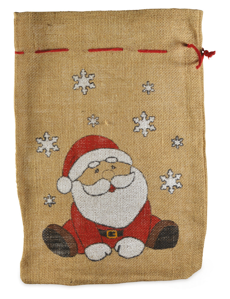 das-kost-mland-nikolaussack-jutesack-25x35cm-stern-rot image 5