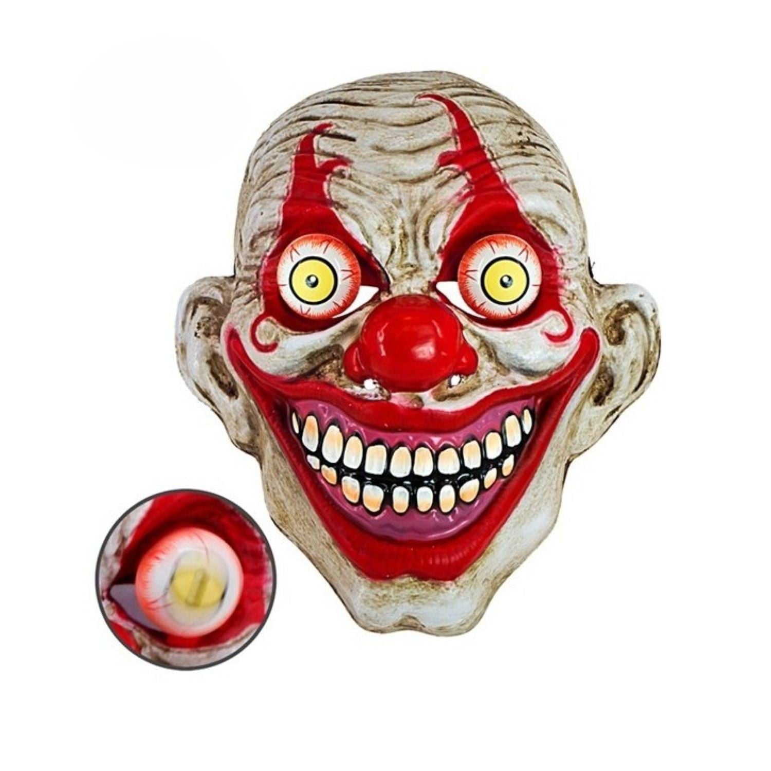 das-kost-mland-accessoires-maske-horror-clown-wackelaugen-latex image 1