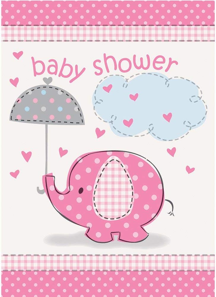 das-kost-mland-elephant-pink-einladungskarten-8-st-ck-geburtstag image 2