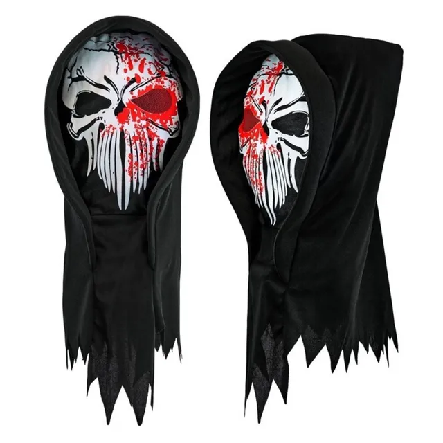 das-kost-mland-maske-blutiger-sensemann-mit-kapuze-horror image 1