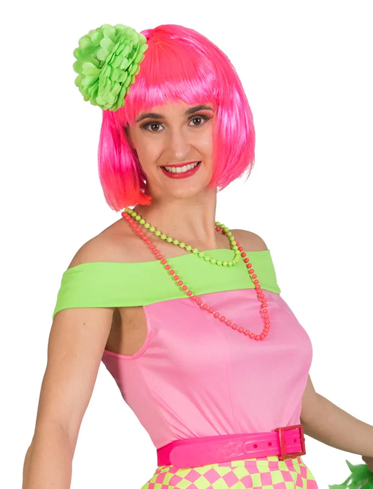 das-kost-mland-damen-rock-n-roll-top-pink-carmen-ausschnitt image 1