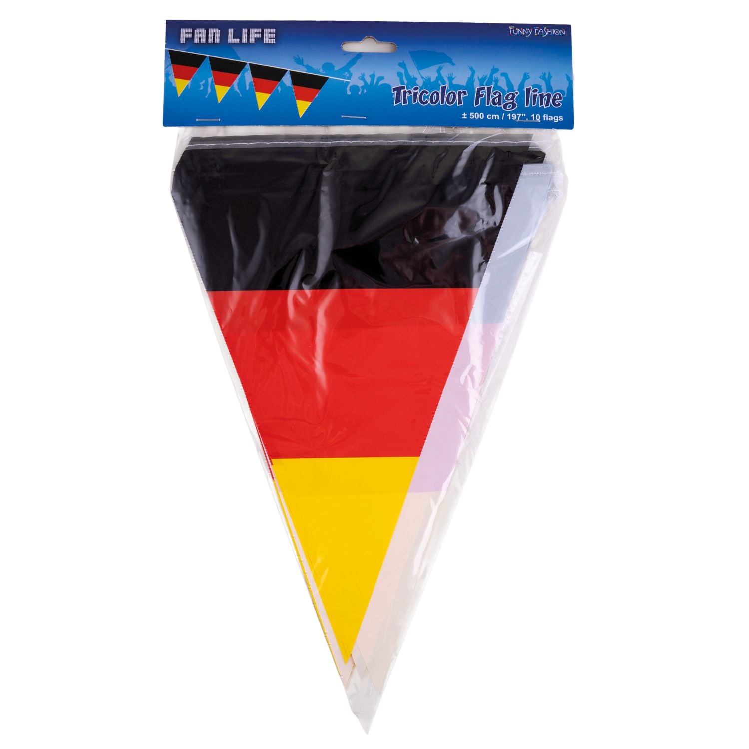 das-kost-mland-dekorationen-wimpelkette-deutschland-pvc-5m-schwarz image 2