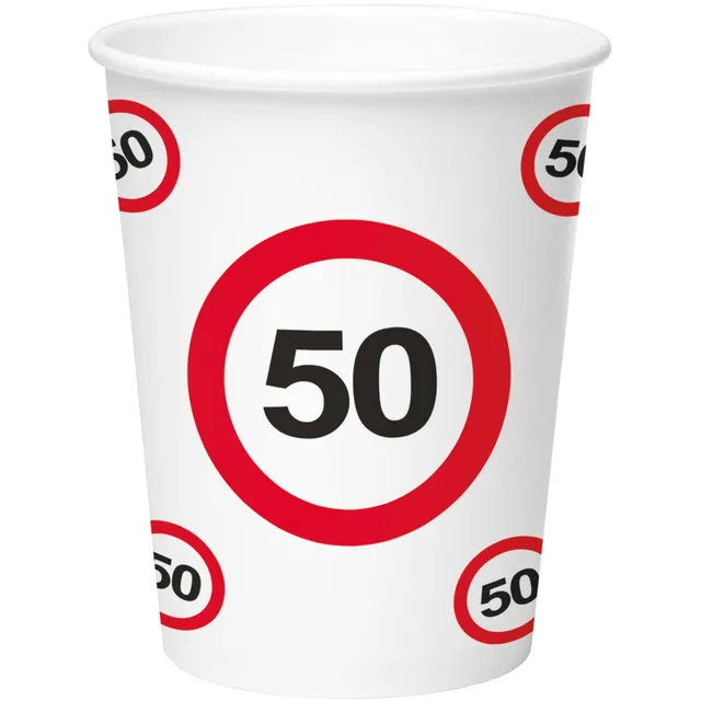das-kost-mland-pappbecher-verkehrsschild-50-350ml-8-st-ck image 1
