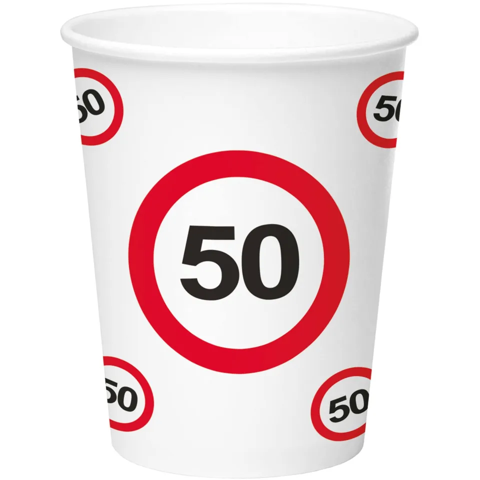 das-kost-mland-pappbecher-verkehrsschild-50-350ml-8-st-ck image 1