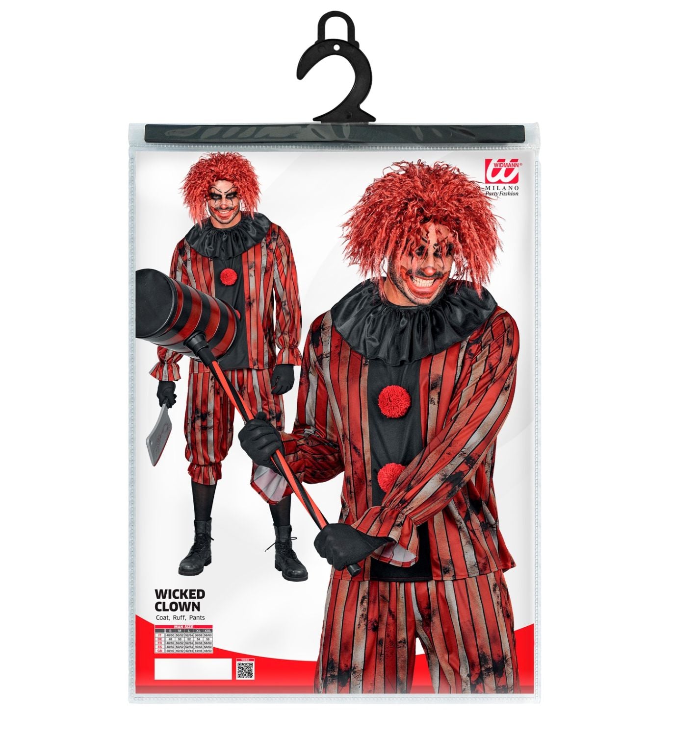 das-kost-mland-wicked-clown-herrenkost-m-3-tlg-rot-schwarz-l image 8