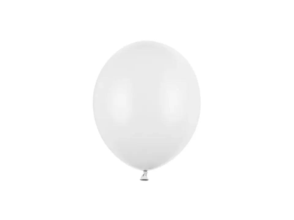 das-kost-mland-dekorationen-luftballon-uni-pastell-100st-pure-white image 1