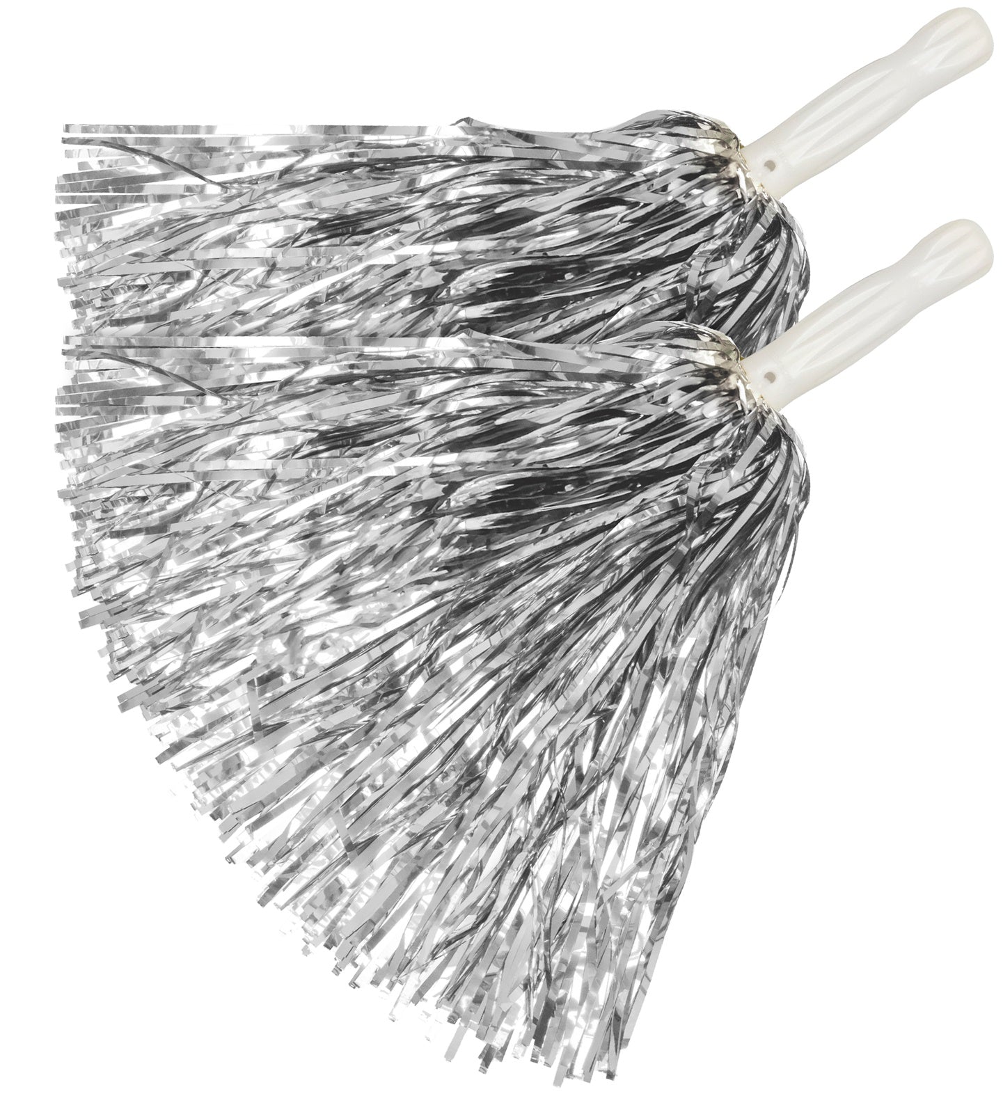 das-kost-mland-cheerleader-pompon-2-st-ck-silber-metallic image 1