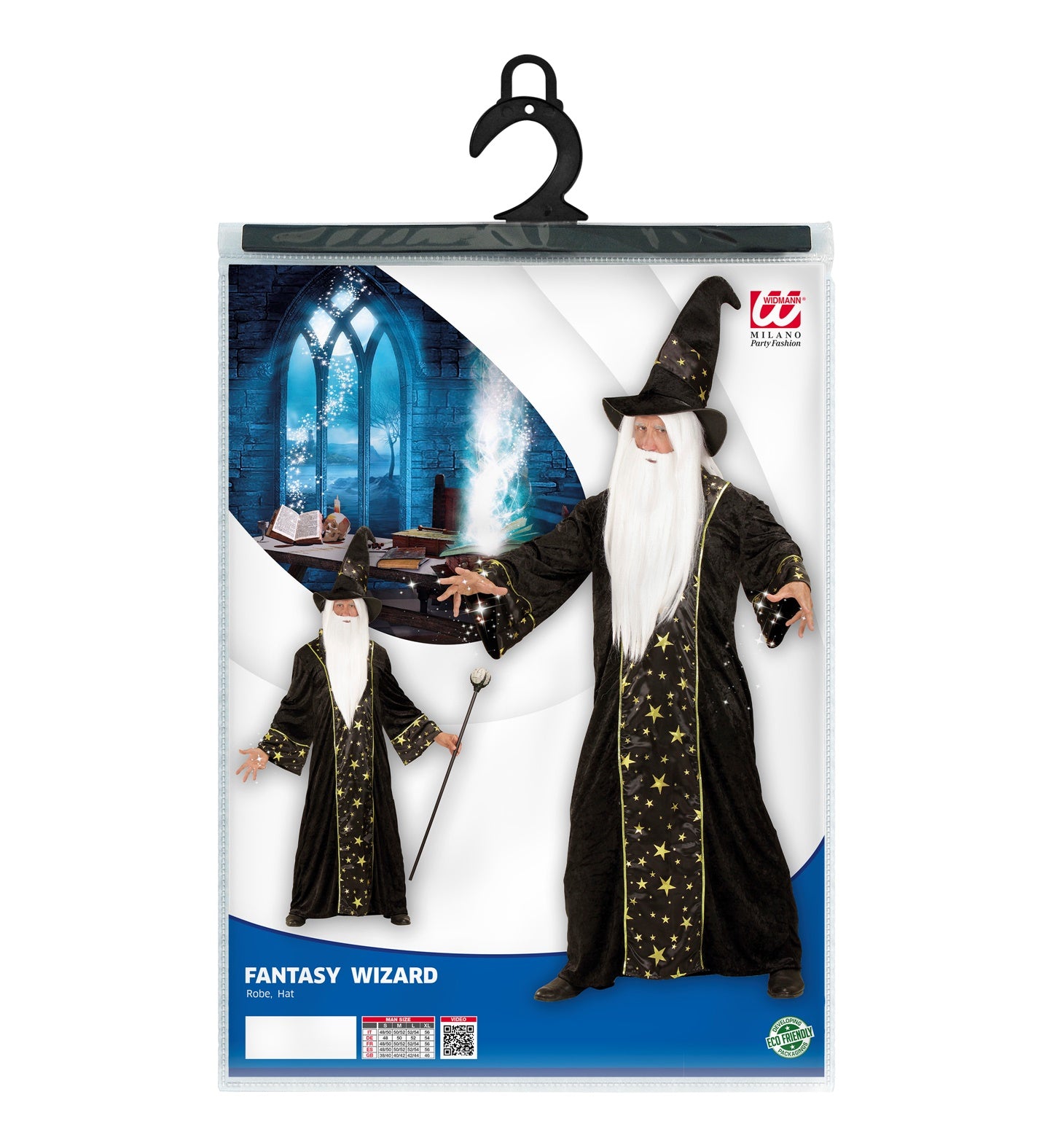 das-kost-mland-fantasy-zauberer-herren-kost-m-schwarz-gold image 5