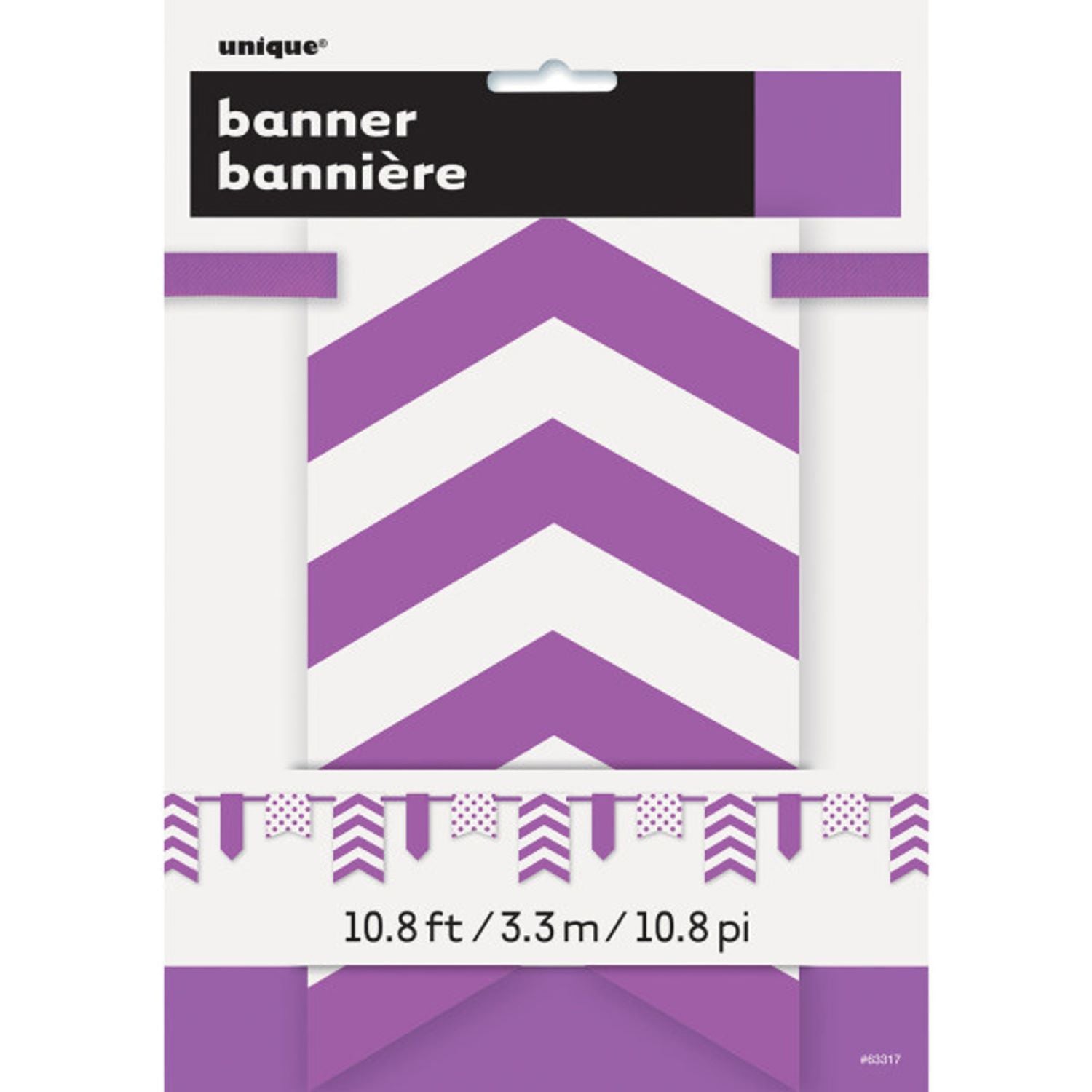 das-kost-mland-dots-stripes-banner-chevron-lila-deko image 2