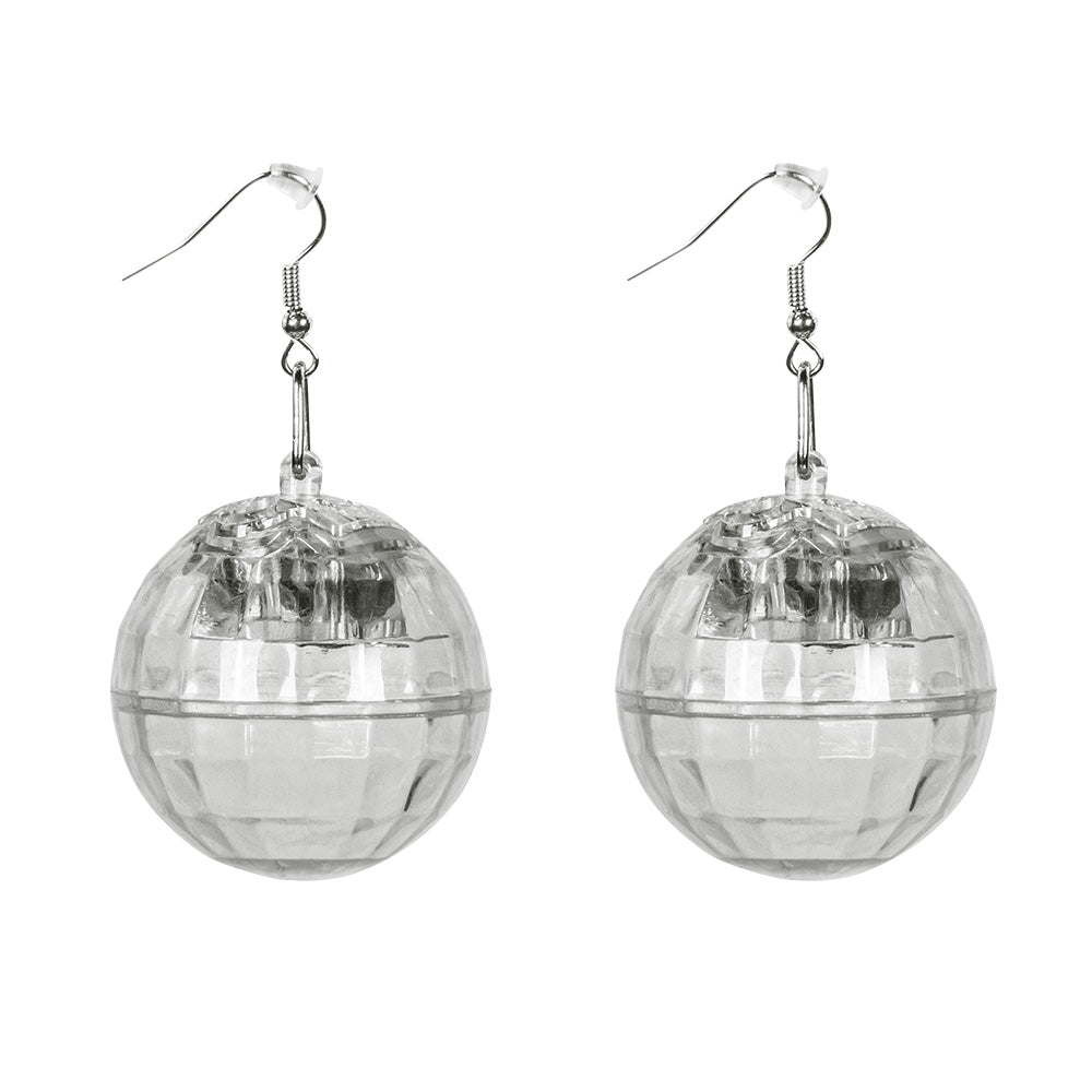 das-kost-mland-accessoires-discokugel-led-ohrringe-silber image 2