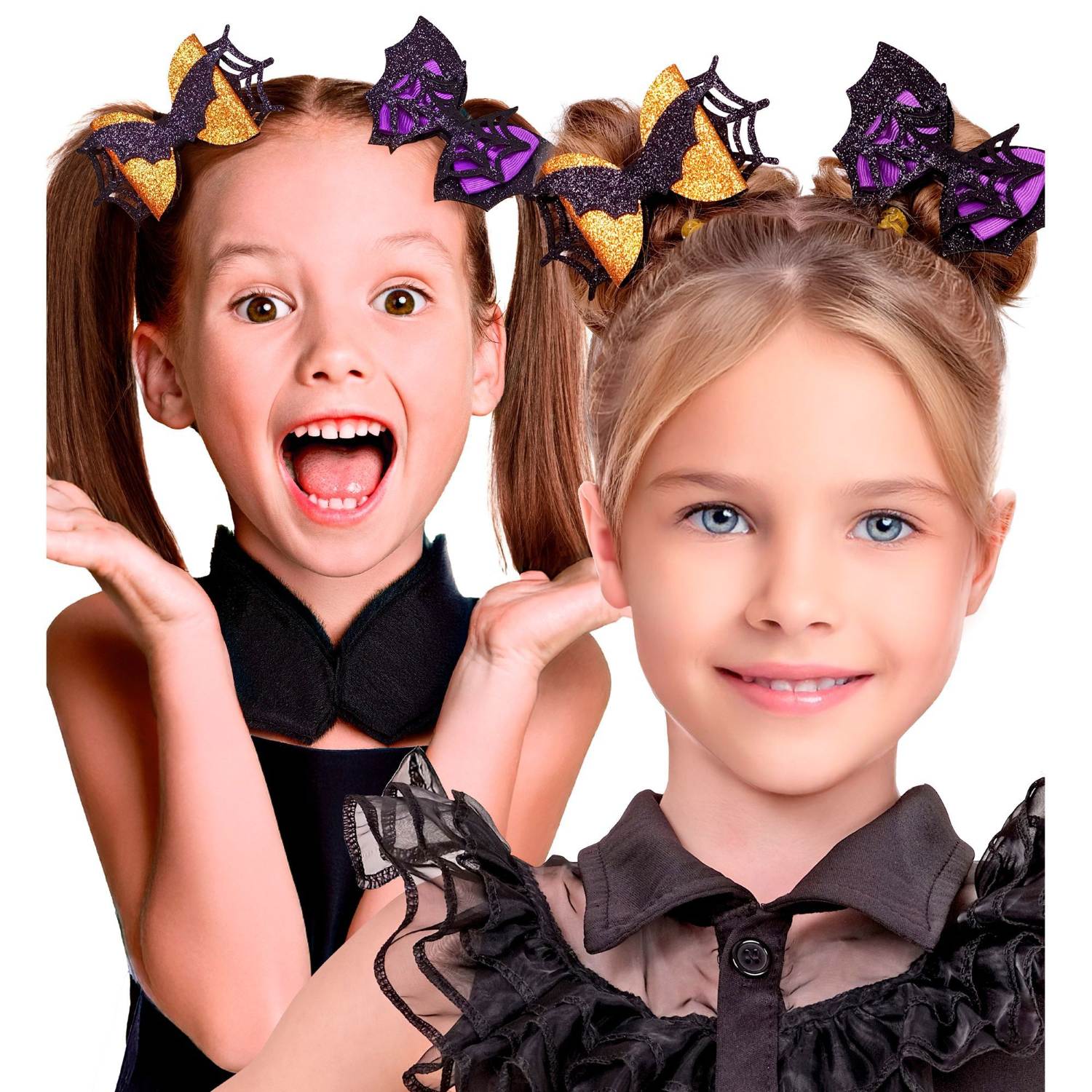 das-kost-mland-fledermaus-haarspange-haarschmuck-kinder-glitzer image 7