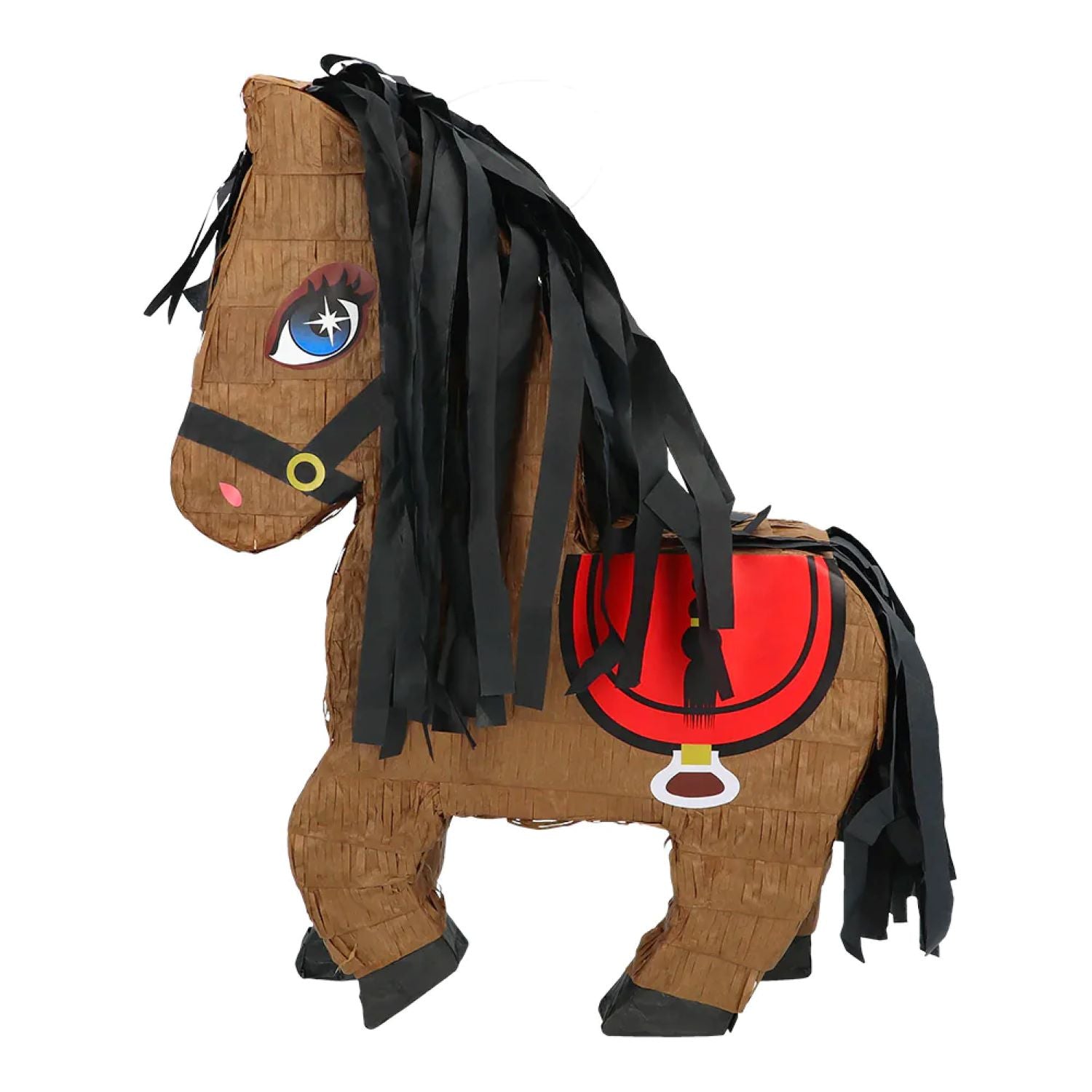 das-kost-mland-dekorationen-pinata-braunes-pferd-45x33x8cm image 2